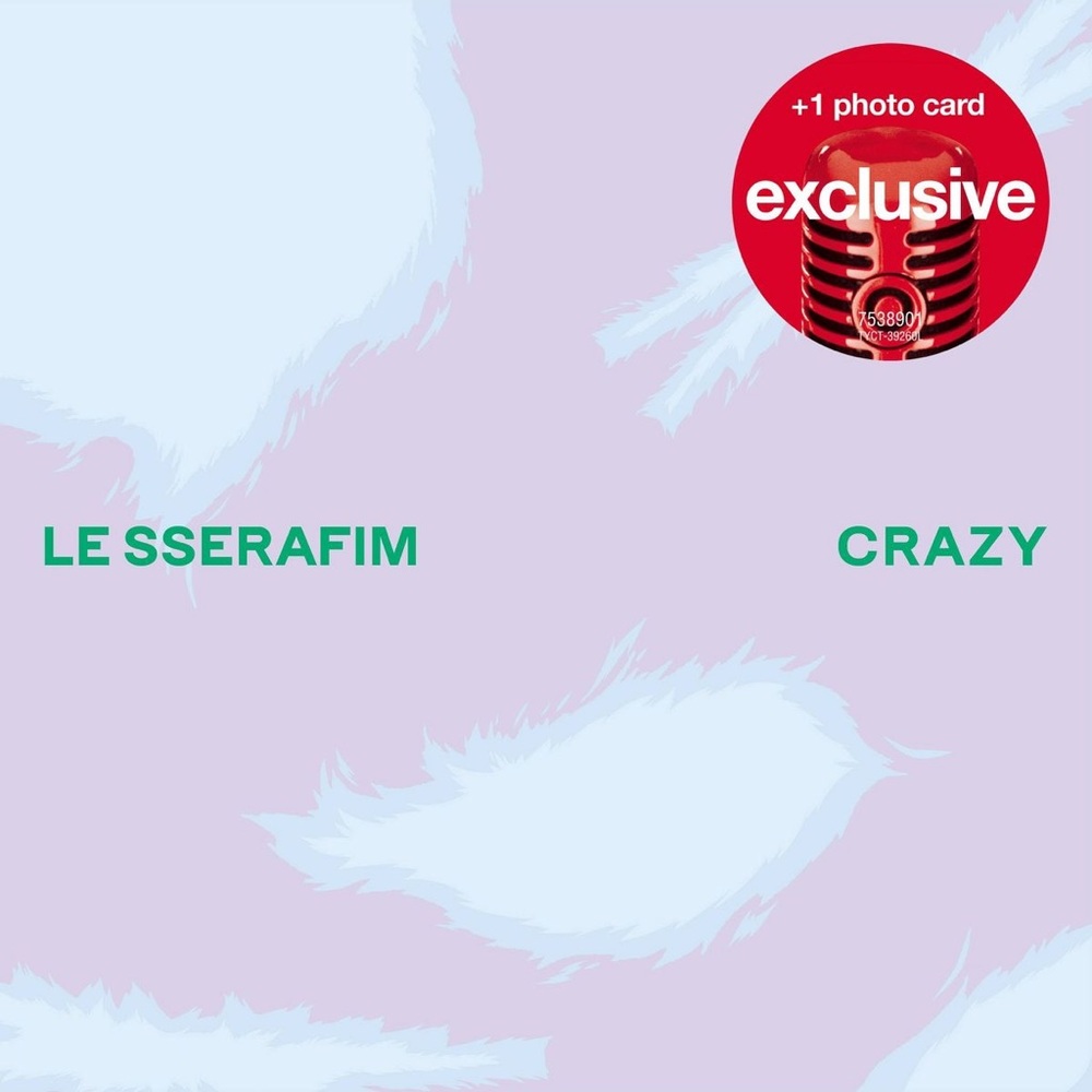 LE SSERAFIM - CRAZY Target Exclusive CD